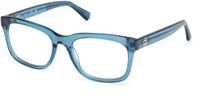 Guess GU50251 turquoise vierkant brilmontuur voor mannen