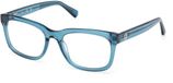 Guess GU50251 turquoise vierkant brilmontuur voor mannen