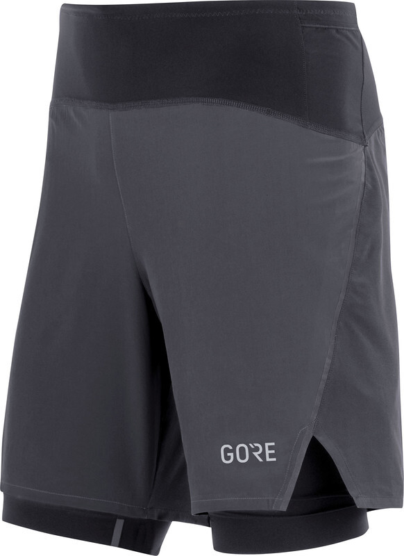 Gore Wear R7 Hardloop Shorts Heren zwart S 2019 Trainingsbroeken