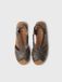 Toni Pons Espadrilles à talon bas pour femmes en tissu métallisé | DORIS