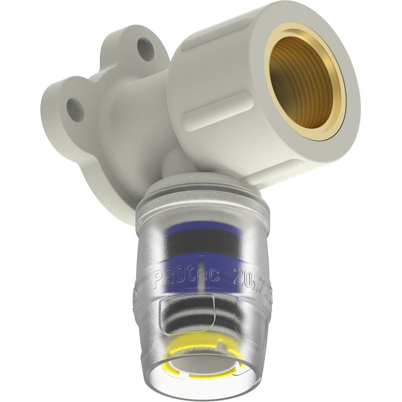 Ke Kelit Kelox Protec Pushfit muurplaat 1/2"x20mm