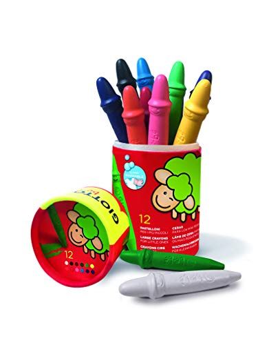 GIOTTO be-bè Potje waskrijt, verschillende kleuren, 472100