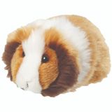 Nature Planet Knuffeldier Cavia Pluche Knuffel - 13 cm - Bruin/Wit
