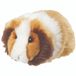 Nature Planet Knuffeldier Cavia Pluche Knuffel - 13 cm - Bruin/Wit