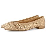 Gioseppo Blenheim Ballerina's Nude Leer EU 37 Vrouw