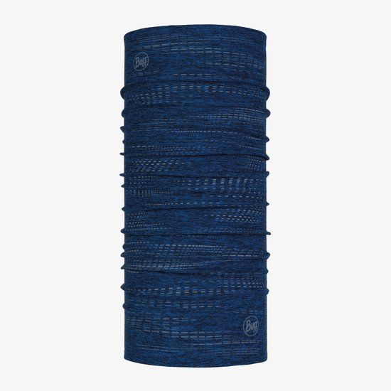 BUFF DryFlx SOLID BLUE Nekwarmer Unisex Blauw
