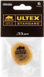 Jim Dunlop Ultex .73 Plectrum 6-Pack