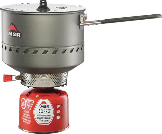 MSR Reactor 2.5L Stove System - Multi-Fuel Camping Cooker - Lifetime Warranty