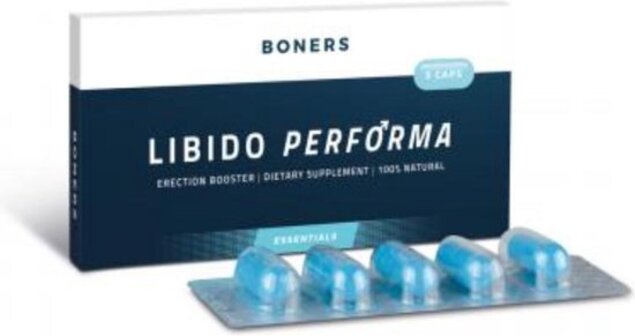 Boners Libido Performa Erectiepillen - 5 Stuks