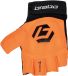 Brabo Force Player Hockeyhandschoenen Unisex Oranje - Zwart XXS