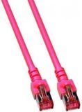 EFB Elektronik Techtube Pro - Internetkabel S/FTP CAT6 - roze - 7.5 meter