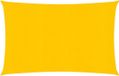 vidaXL Zonnezeil 160 g/m² 2,5x3,5 m HDPE geel