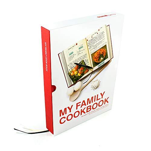 SuckUK My Life Story Journal And Personal Diary/Kookboek Voor Familierecepten En Kookdagboek, Mijn Reisdagboek, Onze Levensgeschiedenis My Recipes Rood