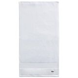 Lacoste Heritage Supima Handdoek, katoen, wit, 40 cm x 76 cm