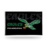 Rico Industries NFL Philadelphia Eagles 3-voet bij 5-voet enkelzijdige banner vlag met doorvoertules