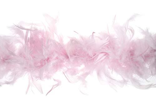 Trimits Marabou Veer Boa, Roze, 1,8m x 12cm