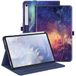 Fintie Hoes voor Samsung Galaxy Tab S9 FE 10,9 inch/Tab S9 11 inch 2023 tablet, multi-angle folio beschermhoes met documentenvak en automatische slaap/waakfunctie, de melkweg