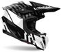 Airoh Twist 3 Thunder Zwart Wit Offroad Helm - Maat XL