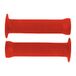 cyclingcolors Fietshandvat, 130 mm, rubber, kwaliteit, textuur, BMX, Freestyle Dirt diameter 22 mm, rood