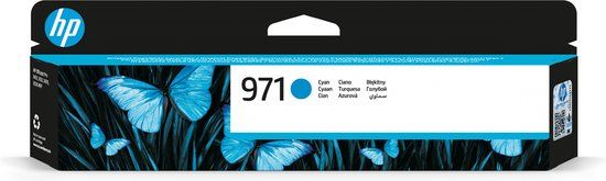 HP 971 Original Cyan Ink Cartridge