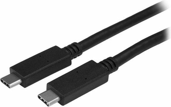 StarTech USB-C Kabel - 1m - USB 3.1 (10Gbps) - Zwart