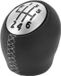 BeiJingLiangPinJiaZuoKeJiWenHuaFaZhanYouXianGong Levier de vitesse manuel pour Renault Clio, Transmission automatique, Noir, Gris, Plastique, Cuir synthétique, 1 pièce