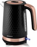 Berdsen BD-705 waterkoker 1,7l, zwart en koper