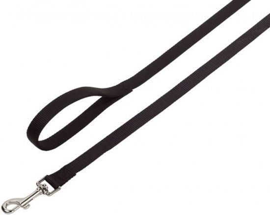 Nobby hondenlijn 120x1.0cm nylon zwart