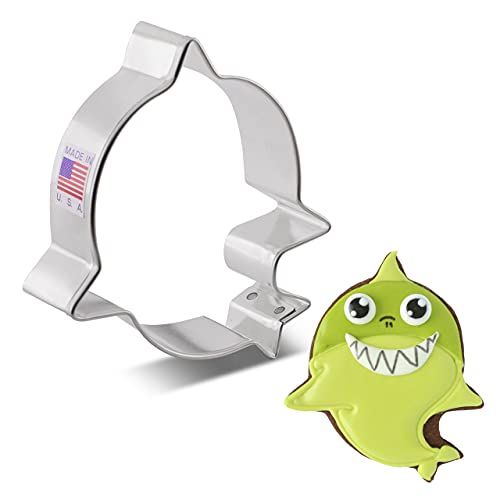 Ann Clark Cookie Cutters Kleine Haai Cookie Cutter, 9,53 cm