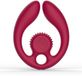 SVibe Shots BV GIZI Duo - Dual Couples Stimulator - Burgundy