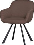 WOOOD Juno Eetkamerstoel - Mesh - Espresso - 79x58x58