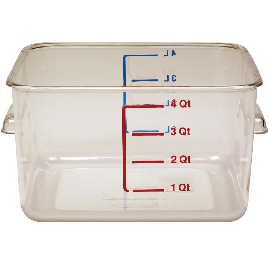 Vepa Bins 6304 - Voorraaddoos - Rechthoek - Transparant - 3,8 liter
