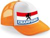 Bellatio Decorations Snapback/Cap - Hollandse Vlag - Oranje - Koningsdag/Voetbal Supporter