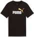 Puma Ess 2 Color No.1 Logo T-shirt Enfants Noir
