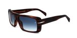 David Beckham DB 7063/S Brown horn 58/16/140 HOMME Lunettes de soleil