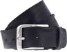 Vanzetti Leren Riem Denim Love 40mm Full Leather Belt W85 Black Zwart