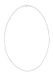 NAEMI Halsketting Zilver Koper 60 cm
