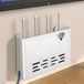 Merkloos Wandopberger voor WiFi Router met Stabiele Bevestiging en Kabelbeheer