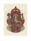 Your Decoration B.V. Kunstdruk Valentina Ramos - Ganesha 60x80cm