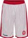 hummel Dbu 26 Fan Shorts Unisex Volwassenen XS Wit/Tango Rood