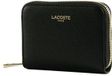 LACOSTE Leren portemonnee Champs-Élysées Zip Coin Wallet Noir noir