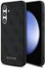 GUESS Hoesje Geschikt voor Samsung S24 FE - Hard Case 4G - Metal Gold Logo - Back Cover - Grijs