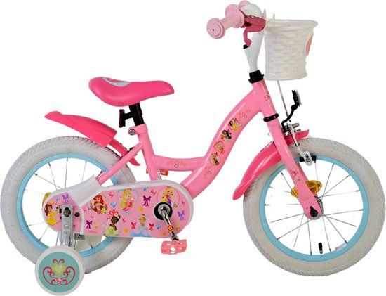 Disney Princess Kinderfiets - Meisjes - 14 inch - Roze
