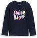 Tom Tailor - T-shirt met lange mouwen en omkeerbare pailletten - Maat 92/98 - sky captain blue