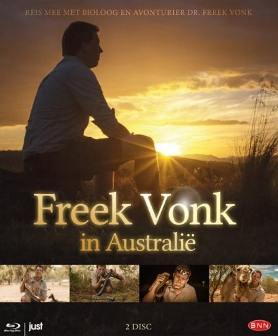 2 Bluray Digipack O-Card Freek Vonk - In Australië (Blu-ray