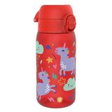 Merkloos Kinder Bidon Eenhoorns - 350 ml - Rood