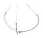 LED Decore Evolute hanglamp, 24 W, grijs zilver, 60 x 30 cm