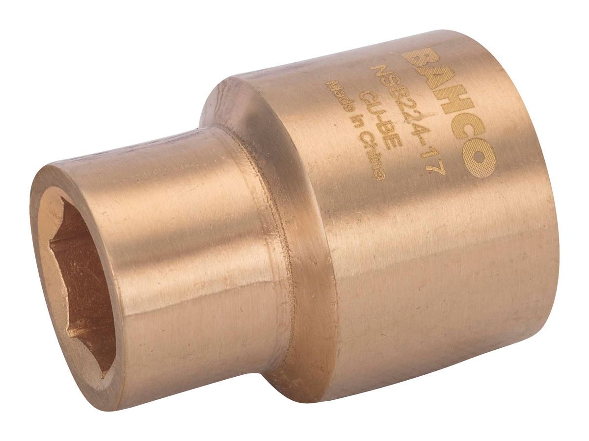 Bahco Dop 3/4" | zeskant | vonkvrij | koper beryllium | 38 mm - NSB224-38
