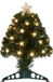 Luca Lighting Mercury Sapin artificiel avec éclairage fibre optique - H45 x Ø25 cm - Vert