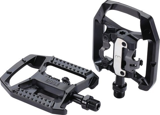 BBB Cycling DualChoice BPD-61 Pedals, black